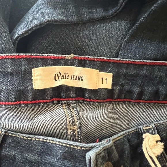 Cello Blue Flare Wide Leg Jeans - Picture 6 of 6